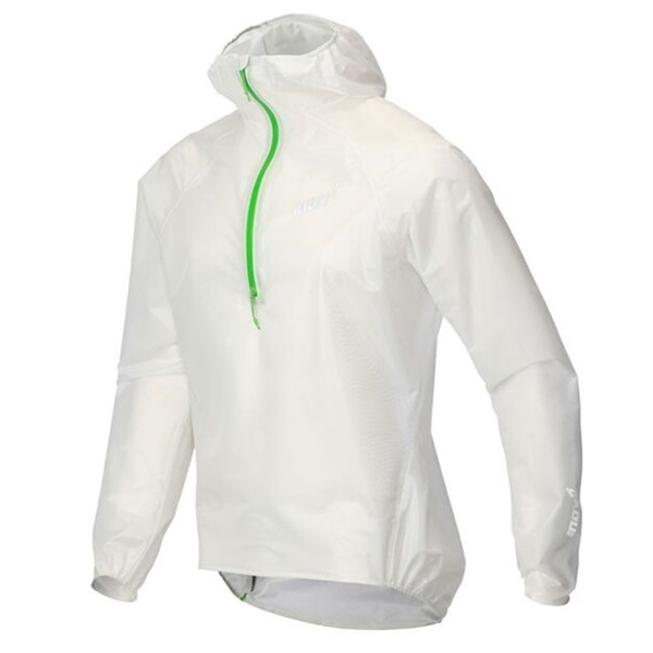 Green Sports Running Half Hooded Inov8 Mens Ultrashell Pro Full Zip Jacket Top 